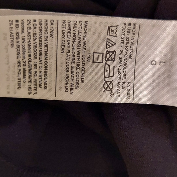 NWT Old Navy black knit dress size L - Picture 12 of 15